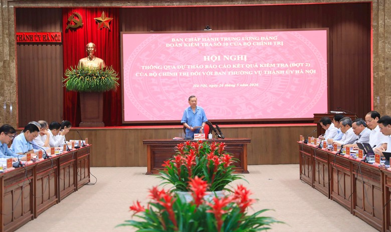 Tổng B&iacute; thư, Chủ tịch nước T&ocirc; L&acirc;m: H&agrave; Nội phải đi đầu về quản trị đ&ocirc; thị hiện đại- Ảnh 1.