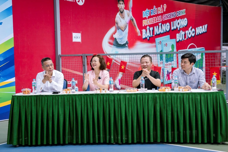 S&ocirc;i nổi giải Pickleball Cục Kết cấu hạ tầng x&acirc;y dựng năm 2026- Ảnh 1.