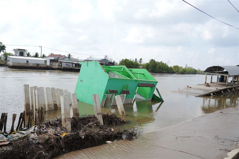 Sạt lở bờ s&ocirc;ng gia tăng ở ĐBSCL, đe dọa hạ tầng v&agrave; d&acirc;n cư- Ảnh 2.