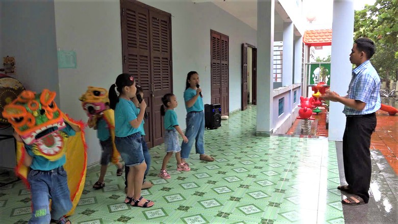 Rộn r&agrave;ng chuẩn bị tết Thiếu nhi ở Trường Sa- Ảnh 6.