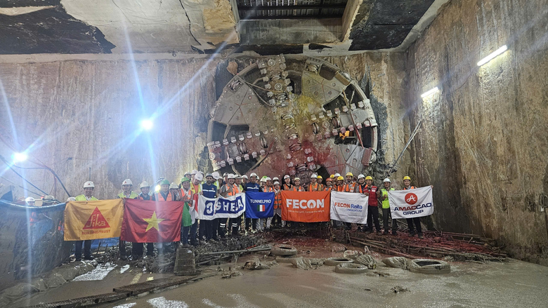 Nh&agrave; thầu Việt v&agrave; h&agrave;nh tr&igrave;nh t&iacute;ch lũy năng lực về c&ocirc;ng nghệ TBM khoan hầm đường sắt đ&ocirc; thị - Ảnh 1.