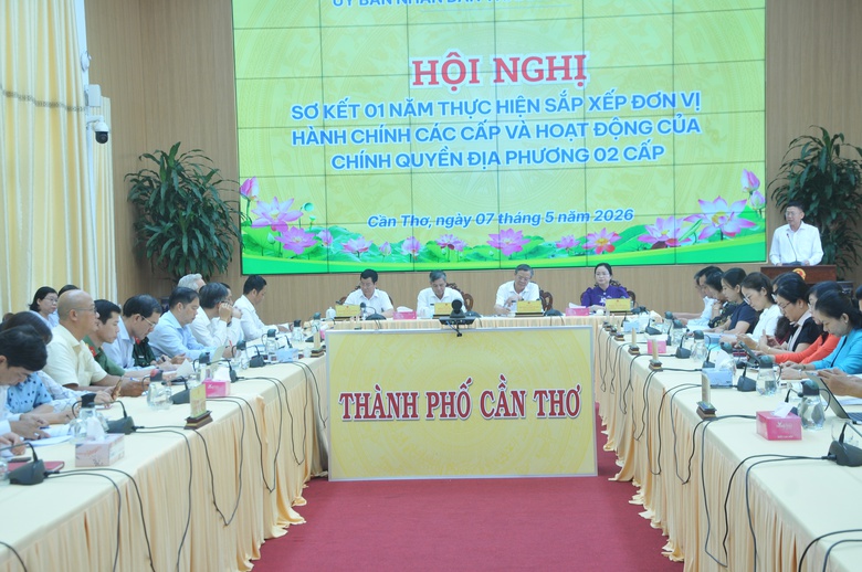 Cần Thơ vận h&agrave;nh ch&iacute;nh quyền hai cấp th&ocirc;ng suốt sau một năm sắp xếp- Ảnh 2.