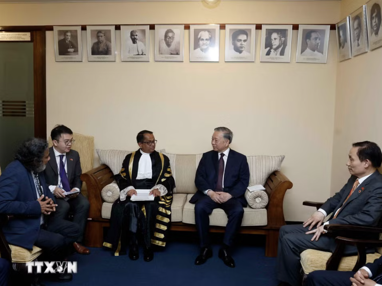 Ph&aacute;t biểu của Tổng B&iacute; thư, Chủ tịch nước T&ocirc; L&acirc;m tại Quốc hội Sri Lanka c&oacute; &yacute; nghĩa lịch sử- Ảnh 1.
