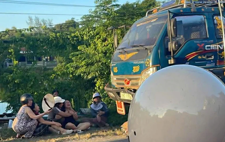 Hiện trường nơi xảy ra vụ tai nạn - Ảnh: MXH. Hiện trường nơi xảy ra vụ tai nạn - Ảnh: MXH.