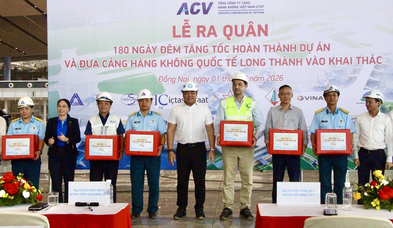 S&acirc;n bay Long Th&agrave;nh bước v&agrave;o 180 ng&agrave;y thi đua nước r&uacute;t để kịp khai th&aacute;c cuối năm 2026- Ảnh 3.