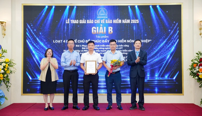 B&aacute;o X&acirc;y dựng đạt giải B B&aacute;o ch&iacute; về Bảo hiểm năm 2025- Ảnh 1.