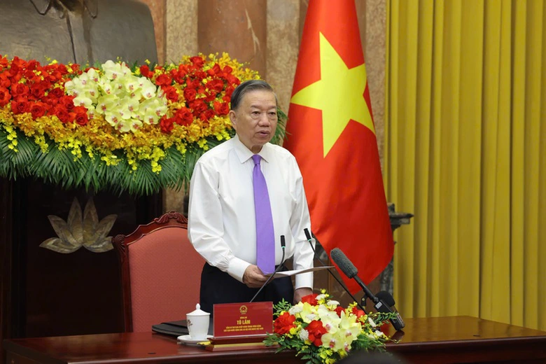 Phát biểu của Tổng Bí thư, Chủ tịch nước tại buổi gặp mặt tấm gương tiêu biểu "Việc tử tế"- Ảnh 1. Phát biểu của Tổng Bí thư, Chủ tịch nước tại buổi gặp mặt tấm gương tiêu biểu "Việc tử tế"- Ảnh 1.