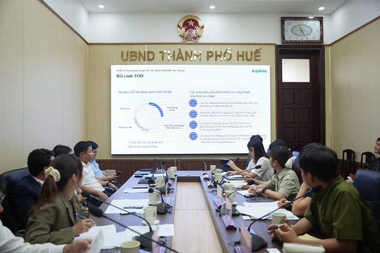 Huế: Hợp t&aacute;c với H&agrave;n Quốc về ph&aacute;t triển giao th&ocirc;ng c&ocirc;ng cộng gắn với đường sắt cao tốc - Ảnh 2.