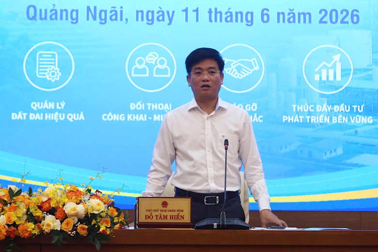 Đất đai l&agrave; lĩnh vực ph&aacute;t sinh nhiều kiến nghị nhất của doanh nghiệp tại Quảng Ng&atilde;i - Ảnh 2.