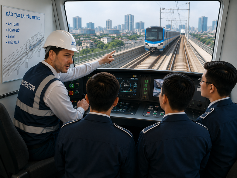 Cần đ&agrave;o tạo 5.000 nh&acirc;n lực vận h&agrave;nh, bảo tr&igrave; đường sắt đ&ocirc; thị - Ảnh 1.