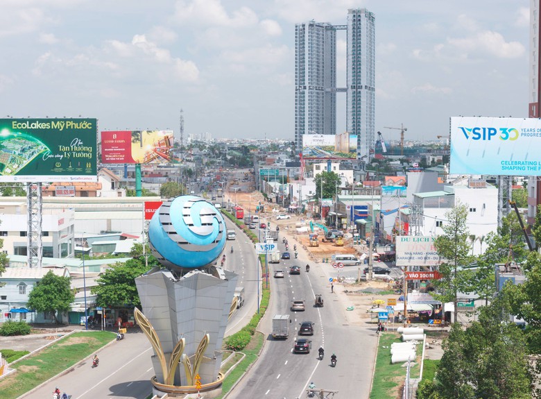 Diện mạo mới của quốc lộ 13 sau khi mở rộng l&ecirc;n 8 l&agrave;n xe - Ảnh 3.