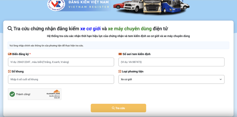 Hướng dẫn tra cứu giấy chứng nhận đăng kiểm điện tử chính xác nhất