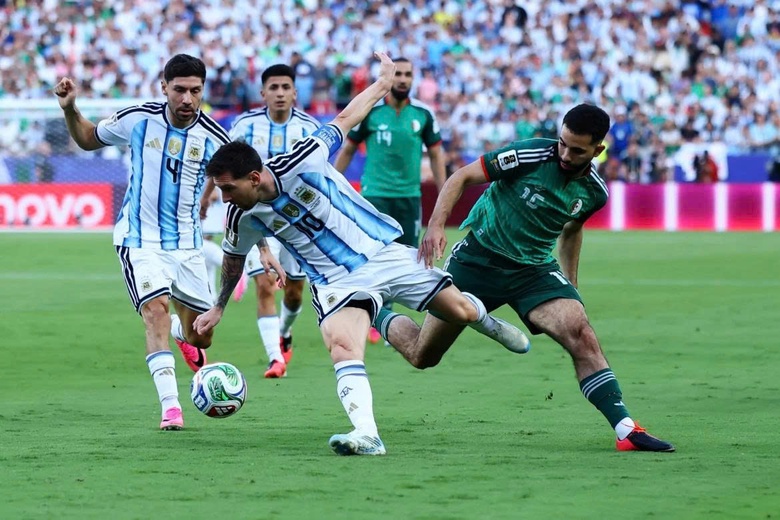 Messi ghi hat - trick gi&uacute;p Argentina thắng Algeria 3 - 0 tại World Cup 2026 - Ảnh 2.