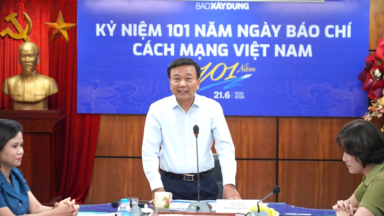 Thứ trưởng Nguyễn Danh Huy: Đo&agrave;n kết l&agrave; nền tảng để B&aacute;o X&acirc;y dựng ph&aacute;t triển - Ảnh 1.