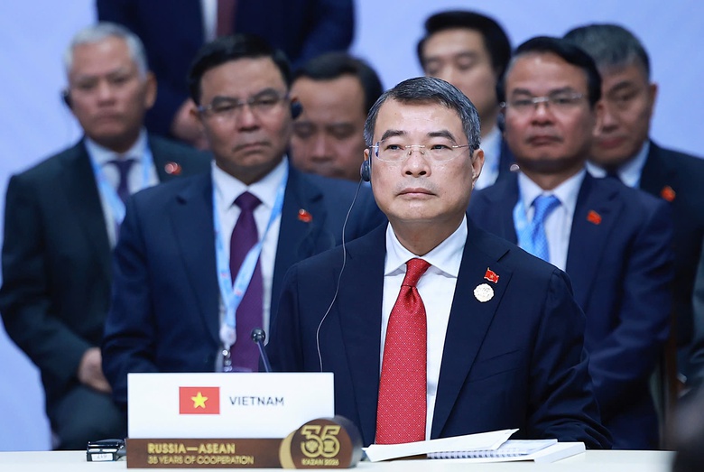 Thủ tướng Lê Minh Hưng dự phiên toàn thể Hội nghị Cấp cao Kỷ niệm 35 năm quan hệ ASEAN - Nga - Ảnh 3.