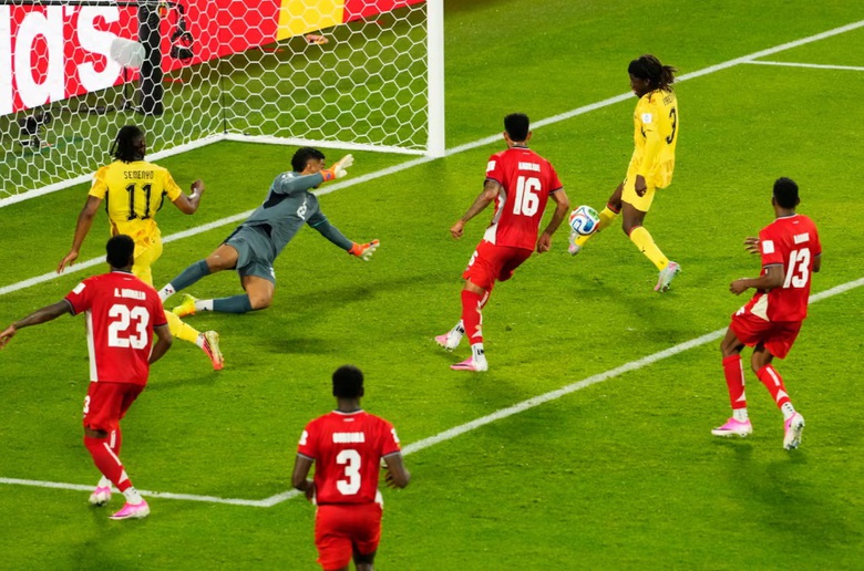 Video b&agrave;n thắng Ghana vs Panama (World Cup 2026): B&agrave;n thắng v&agrave;ng ở ph&uacute;t 90+5 - Ảnh 1.
