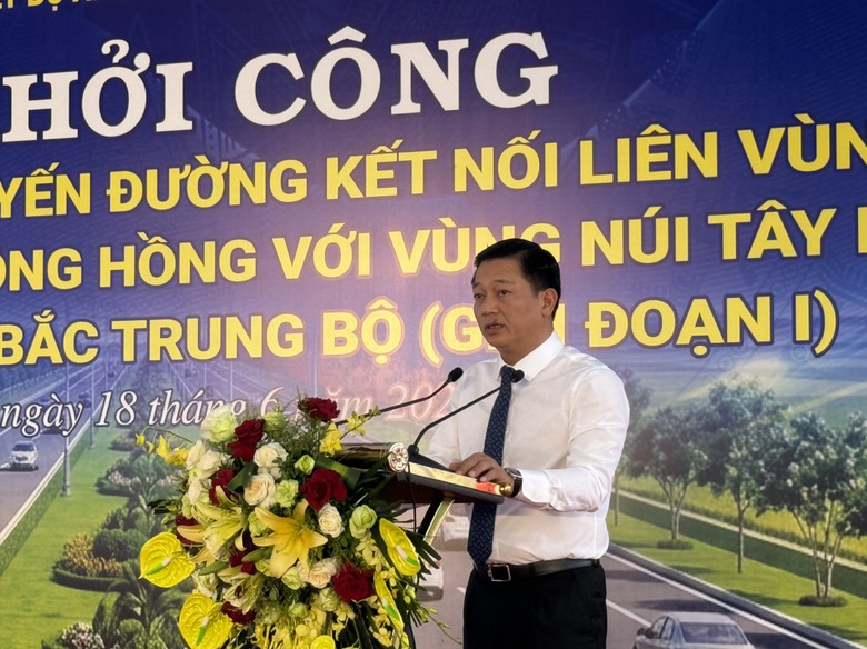 Ninh B&igrave;nh: Khởi c&ocirc;ng tuyến đường li&ecirc;n v&ugrave;ng gần 7.000 tỷ đồng  - Ảnh 1.