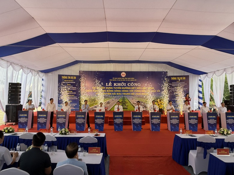 Ninh B&igrave;nh: Khởi c&ocirc;ng tuyến đường li&ecirc;n v&ugrave;ng gần 7.000 tỷ đồng  - Ảnh 3.