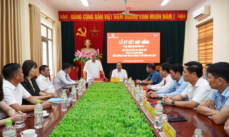Th&aacute;i Nguy&ecirc;n: TNG Land k&yacute; kết triển khai Khu d&acirc;n cư số 1 x&atilde; Kha Sơn - Ảnh 1.