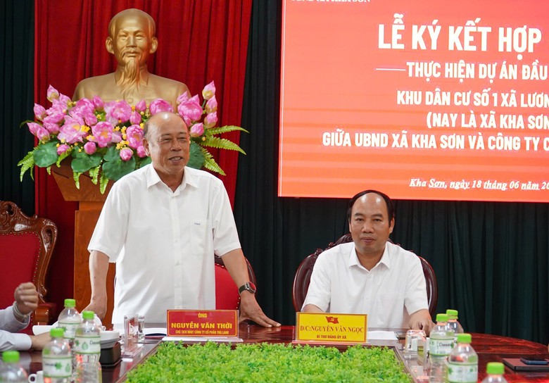Th&aacute;i Nguy&ecirc;n: TNG Land k&yacute; kết triển khai Khu d&acirc;n cư số 1 x&atilde; Kha Sơn - Ảnh 2.