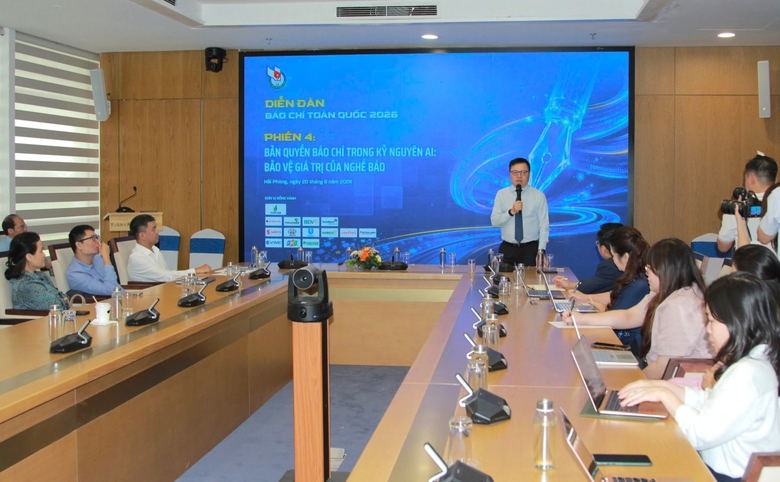 Bảo vệ gi&aacute; trị nghề b&aacute;o trong kỷ nguy&ecirc;n AI v&agrave; bản quyền b&aacute;o ch&iacute; 2026 - Ảnh 1.