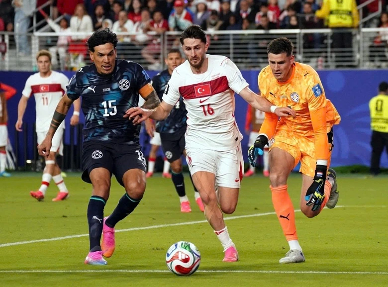 World Cup 2026: Thua s&aacute;t n&uacute;t Paraguay, Thổ Nhĩ Kỳ bị loại sau v&ograve;ng bảng - Ảnh 1.