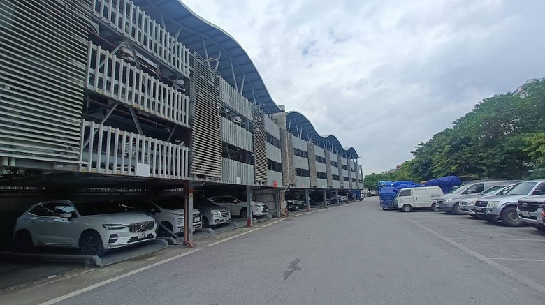 Định h&igrave;nh kh&ocirc;ng gian, quy m&ocirc; cho b&atilde;i đỗ xe - Ảnh 1.