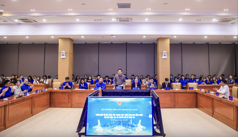 Tuổi trẻ Bộ X&acirc;y dựng s&ocirc;i nổi hoạt động hướng tới Đại hội Đo&agrave;n to&agrave;n quốc lần thứ XIII - Ảnh 1.