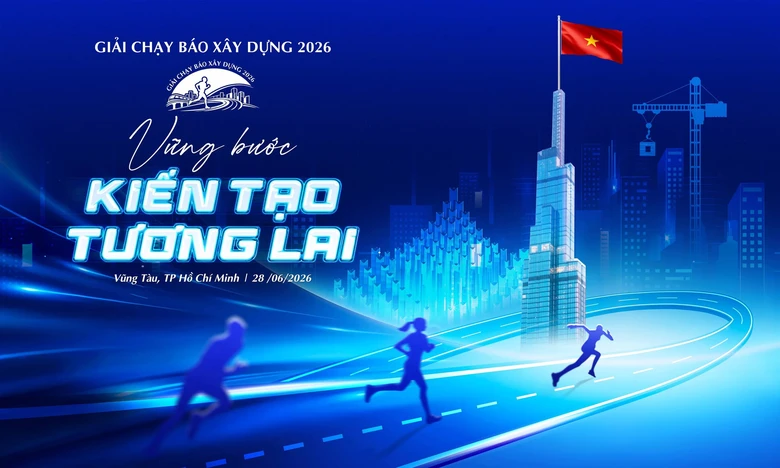 Giải chạy mang dấu ấn ri&ecirc;ng của ng&agrave;nh X&acirc;y dựng - Ảnh 1.