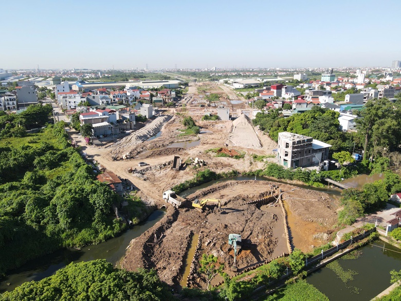 Thời hạn ho&agrave;n th&agrave;nh sắp đến, dự &aacute;n V&agrave;nh đai 4 qua Hưng Y&ecirc;n thi c&ocirc;ng ra sao? - Ảnh 5.
