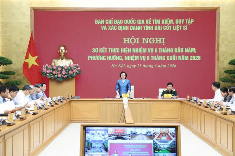1.255 h&agrave;i cốt liệt sĩ được t&igrave;m kiếm, quy tập trong h&agrave;nh tr&igrave;nh tri &acirc;n - Ảnh 1.
