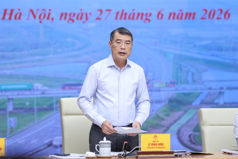 Thủ tướng: Ki&ecirc;n quyết kh&ocirc;ng l&ugrave;i tiến độ c&aacute;c dự &aacute;n trọng điểm quốc gia nếu kh&ocirc;ng c&oacute; l&yacute; do ch&iacute;nh đ&aacute;ng - Ảnh 10.