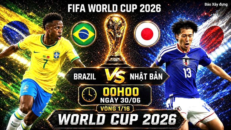 Nhận định, dự đo&aacute;n tỷ số Brazil vs Nhật Bản (0h ng&agrave;y 30/6), v&ograve;ng 1/16 World Cup 2026 - Ảnh 1.