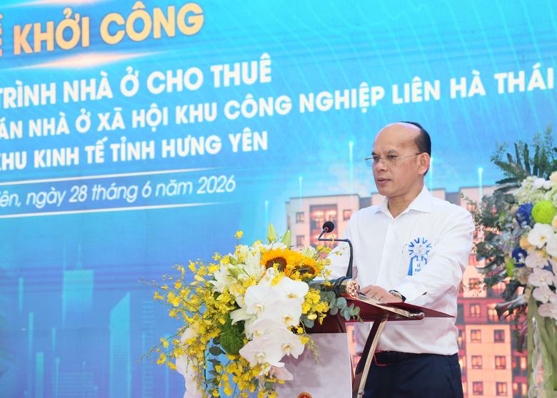 Khởi c&ocirc;ng dự &aacute;n nh&agrave; ở cho thu&ecirc; dự &aacute;n nh&agrave; lưu tr&uacute; v&agrave; nh&agrave; ở x&atilde; hội KCN Li&ecirc;n H&agrave; Th&aacute;i - Ảnh 2.