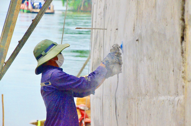 Cầu Hiếu Li&ecirc;m đ&atilde; nối liền đ&ocirc;i bờ s&ocirc;ng Đồng Nai, đang ho&agrave;n thiện c&aacute;c hạng mục cuối- Ảnh 5.