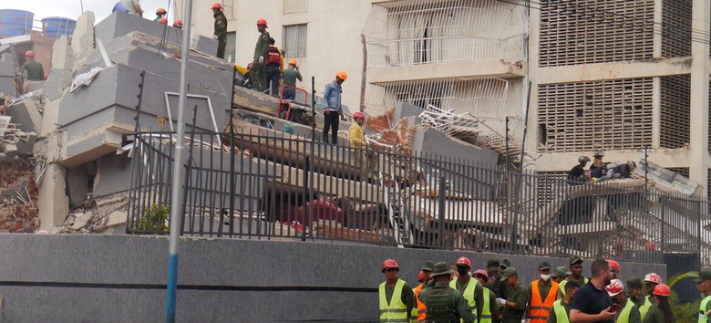Điểm yếu trong x&acirc;y dựng hạ tầng ở Venezuela phơi b&agrave;y sau động đất - Ảnh 1.