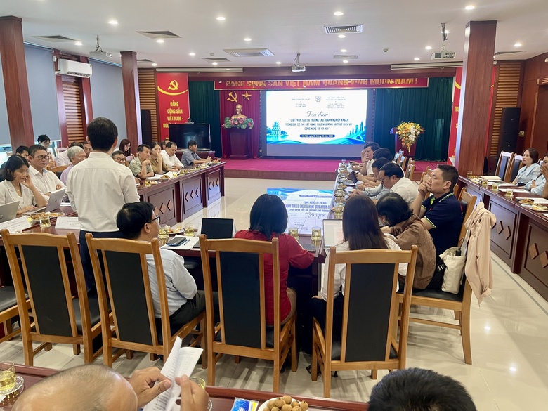 H&agrave; Nội đề xuất cơ chế tạo thị trường cho doanh nghiệp khoa học v&agrave; c&ocirc;ng nghệ - Ảnh 2.