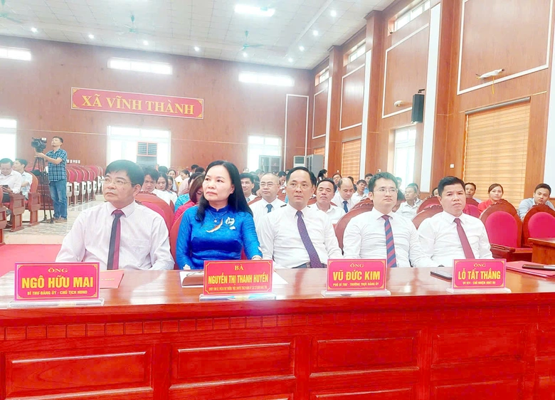 Phú Thọ: Xã Vĩnh Thành công bố thành lập thôn, chi bộ và trao quyết định công tác cán bộ - Ảnh 3.