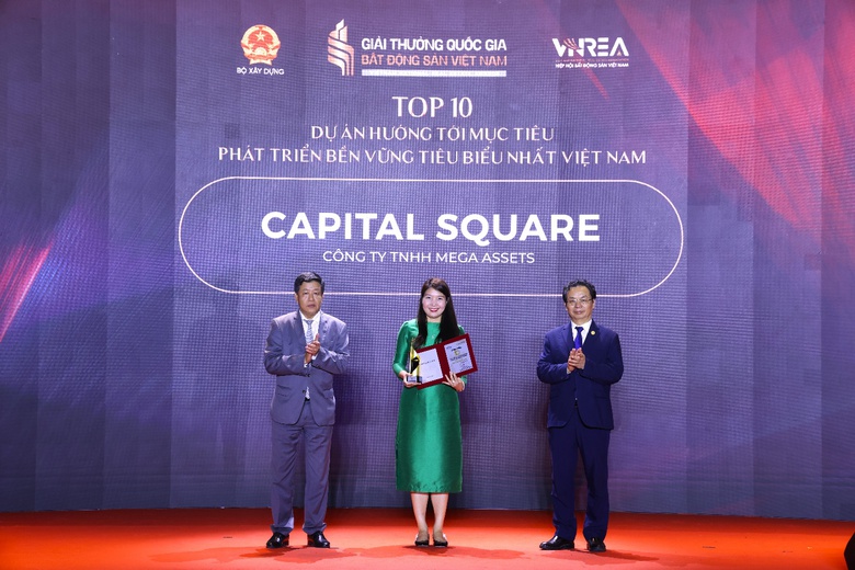 Capital Square lọt Top 10 dự &aacute;n hướng tới mục ti&ecirc;u ph&aacute;t triển bền vững ti&ecirc;u biểu- Ảnh 1.