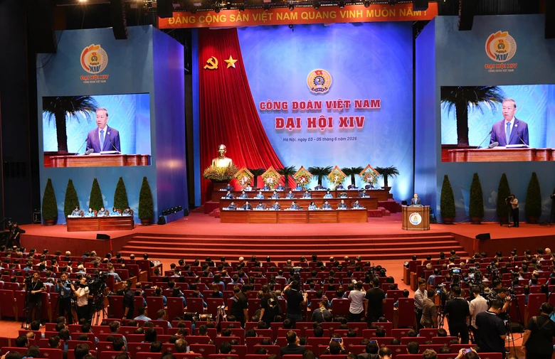 C&ocirc;ng đo&agrave;n Việt Nam đồng h&agrave;nh x&acirc;y dựng giai cấp c&ocirc;ng nh&acirc;n hiện đại trong kỷ nguy&ecirc;n mới- Ảnh 1.