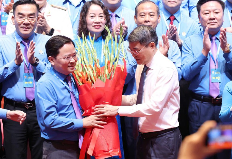 &Ocirc;ng Nguyễn Anh Tuấn t&aacute;i đắc cử Chủ tịch Tổng Li&ecirc;n đo&agrave;n Lao động Việt Nam- Ảnh 1.
