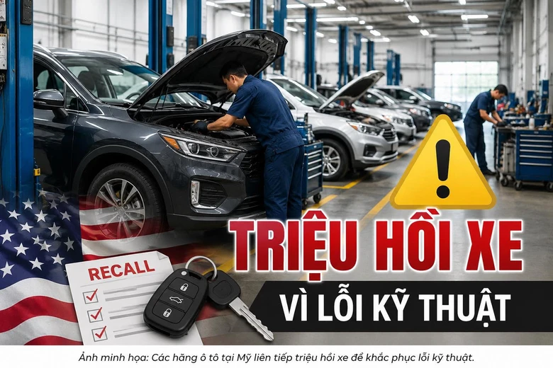 Mỹ: Nhiều h&atilde;ng &ocirc; t&ocirc; đồng loạt triệu hồi xe v&igrave; lỗi kỹ thuật- Ảnh 1.