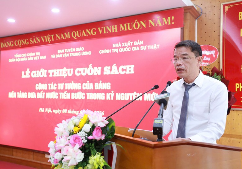 Ra mắt cuốn s&aacute;ch về c&ocirc;ng t&aacute;c tư tưởng của Đảng trong kỷ nguy&ecirc;n mới- Ảnh 4.