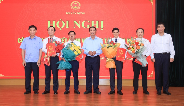Bộ X&acirc;y dựng điều động, bổ nhiệm nhiều nh&acirc;n sự - Ảnh 1.