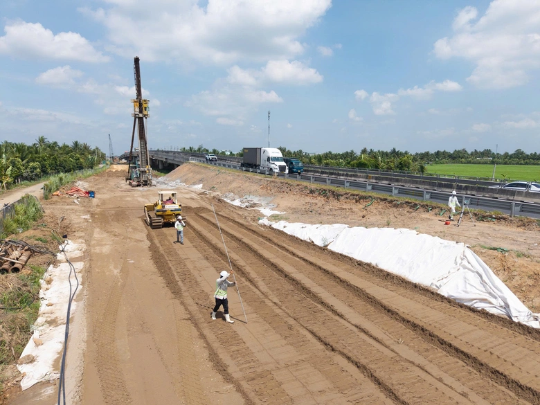 Dự &aacute;n mở rộng cao tốc TP.HCM - Trung Lương - Mỹ Thuận đang thi c&ocirc;ng ra sao?- Ảnh 3.