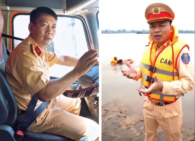 Khi CSGT “bắt trend” tuyên truyền pháp luật giao thông - Ảnh 2.