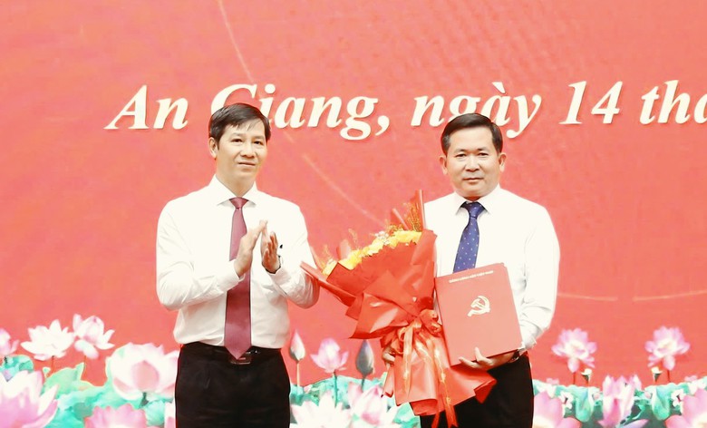 &Ocirc;ng Đinh Văn Nơi giữ chức Ph&oacute; B&iacute; thư Tỉnh ủy An Giang, ki&ecirc;m B&iacute; thư đặc khu Ph&uacute; Quốc - Ảnh 1.