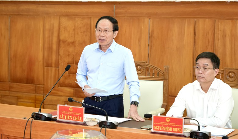 Ph&oacute; Thủ tướng L&ecirc; Tiến Ch&acirc;u: Biến biến di sản, tiềm năng để th&uacute;c đẩy tăng trưởng hai con - Ảnh 1.