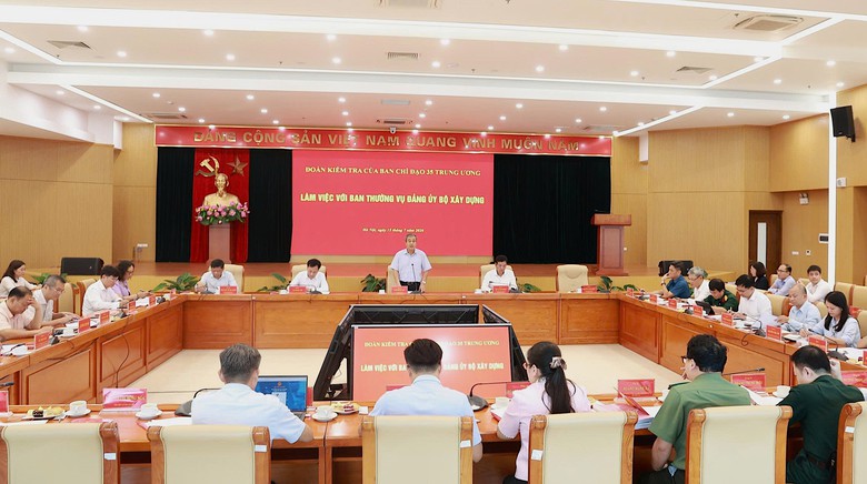 Đảng ủy Bộ Xây dựng triển khai hiệu quả công tác bảo vệ nền tảng tư tưởng của Đảng - Ảnh 3.