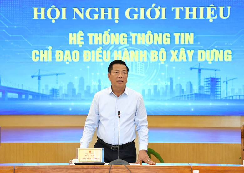 Bộ X&acirc;y dựng tăng tốc h&igrave;nh th&agrave;nh hệ thống th&ocirc;ng tin điều h&agrave;nh th&ocirc;ng minh, hiện đại - Ảnh 1.